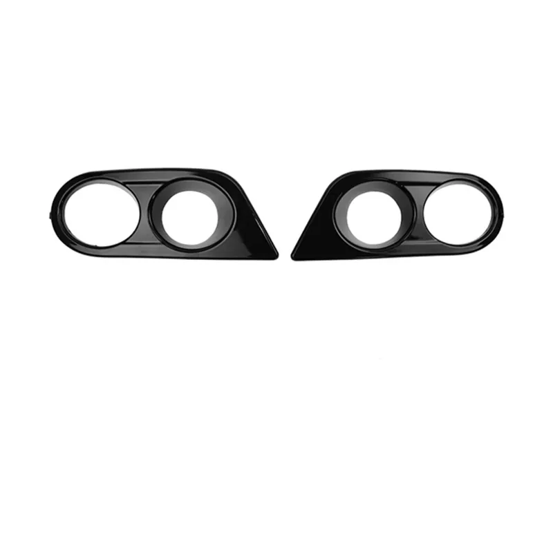 Sport Fog Lights Cover Black gloss Set fits on BMW 3-Series E46 M3 Bumper or Replica Mega-Angebot