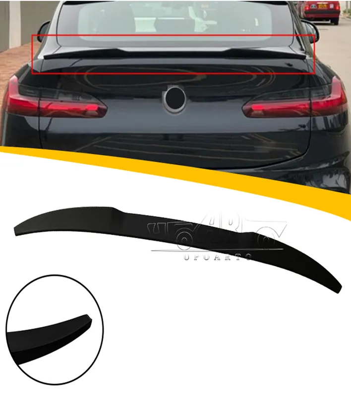 Performance Heck Spoiler Lippe Sport Schwarz glanz +3M für BMW X4 G02 auch M Jetzt Kaufen