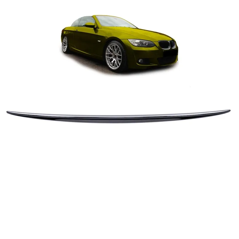 Knallerangebot Heck Spoiler Lippe Sport Schwarz glanz + 3M für BMW 3er E93 Cabrio ab 06-13
