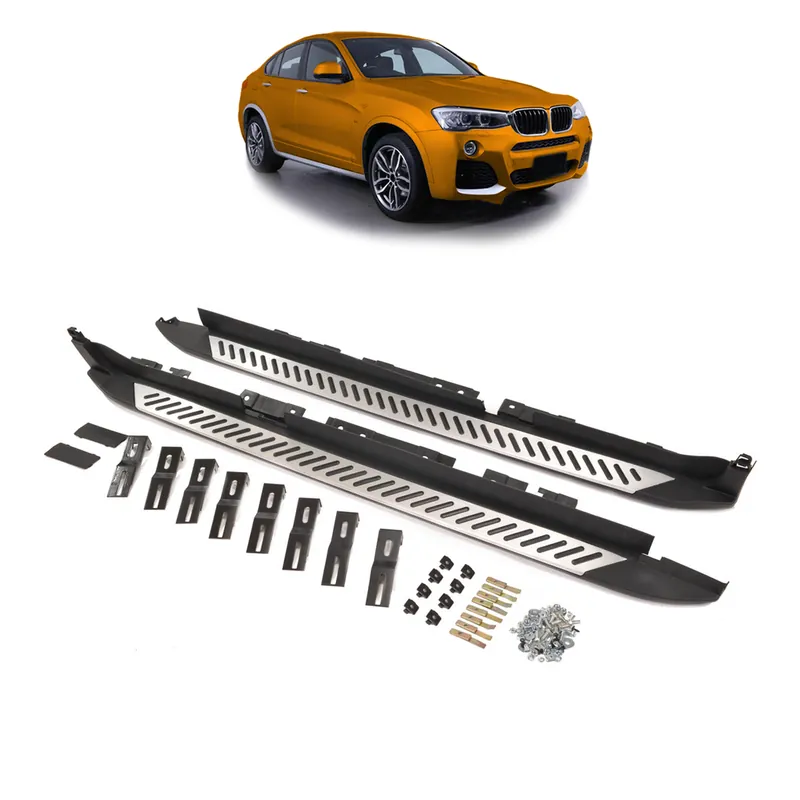 Trittbretter Seitenstufen Schweller + Schrauben passt für BMW X4 F26 ab 14-18 Kracherpreis