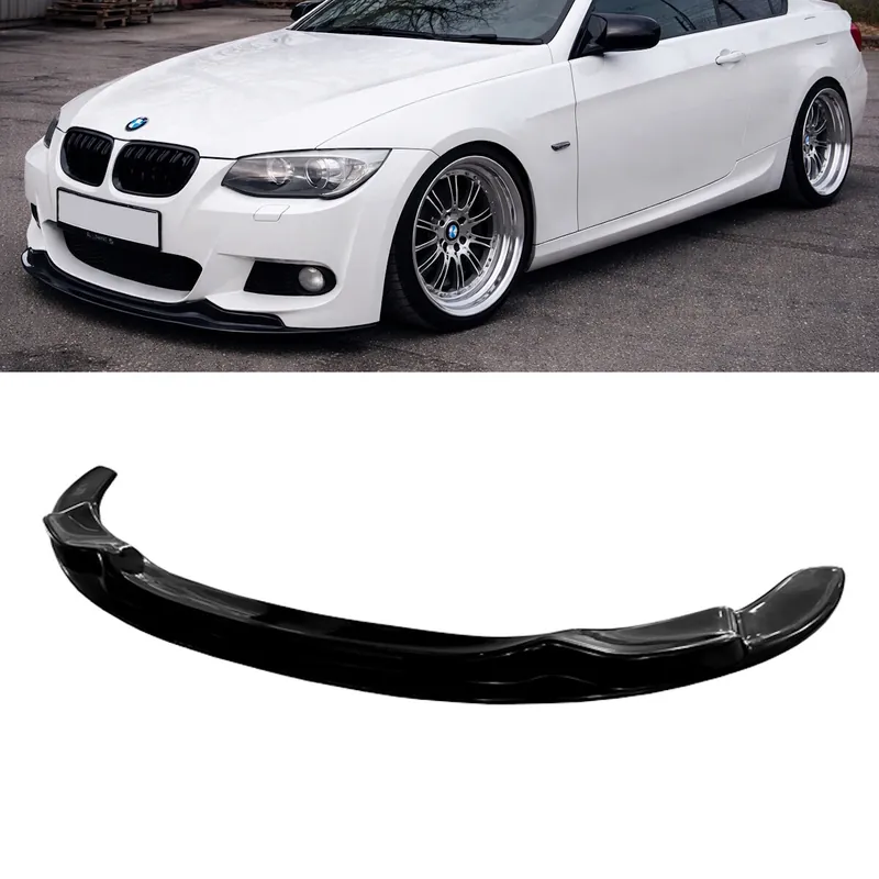 Sport Frontspoiler / Frontlippe für BMW 3er E92 / E93 LCI Facelift mit M-Paket in Schwarz Glanz mit ABE Wochenendangebot