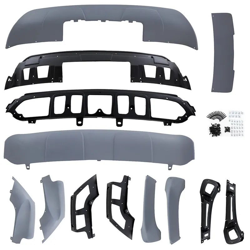 Neu Im Sortiment Performance Aero Spoiler Set Front + Heck Stoßstange für BMW X5 E70 2006-2010
