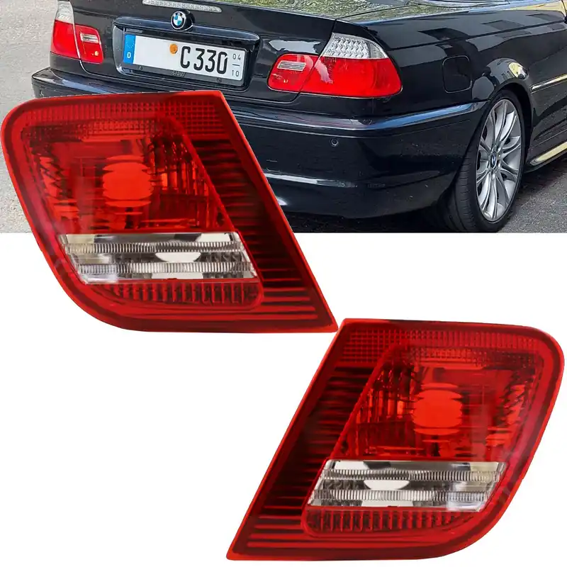 Neu Im Sortiment Set Rückleuchten Heckleuchten innen für BMW 3er E46 Coupe Cabriolet ab 2003