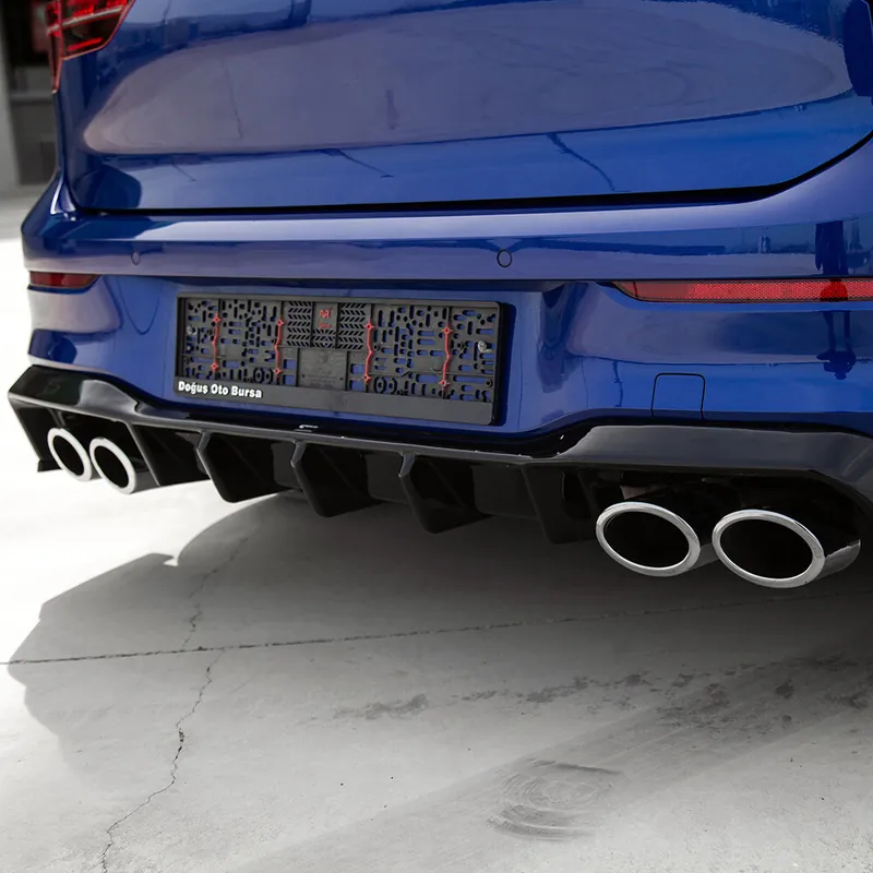 Heckdiffusor Kompatibel mit VW Golf MK 8 R 2020+ Aktuell