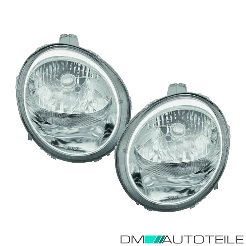 Begrenztes Angebot Scheinwerfer mit Motor Depo H4 SET passt für Daewoo Matiz (KLYA) ab 02-05