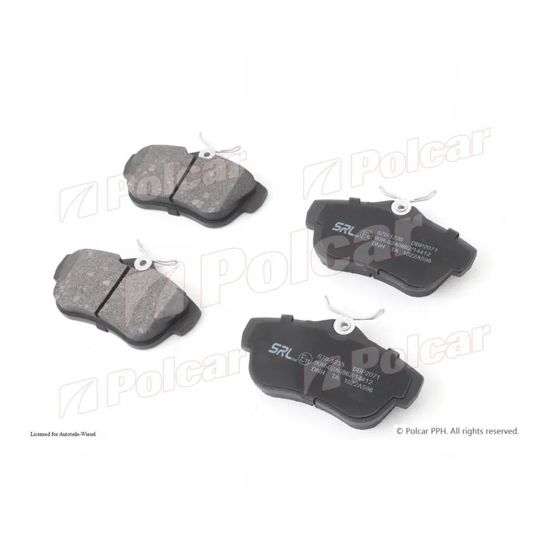 SRL Bremsbeläge Begrenztes Angebot