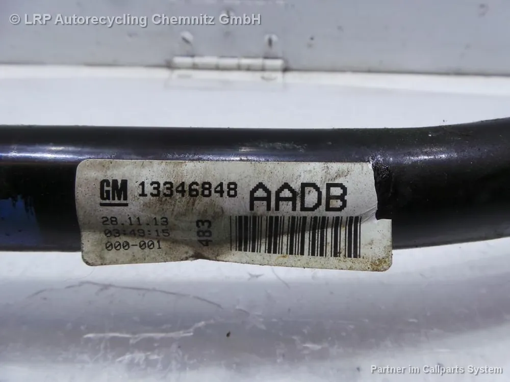 Expressversand Fahrwerk und Antrieb gebraucht OPEL ASTRA J LIM/CARAVAN Baujahr 2014