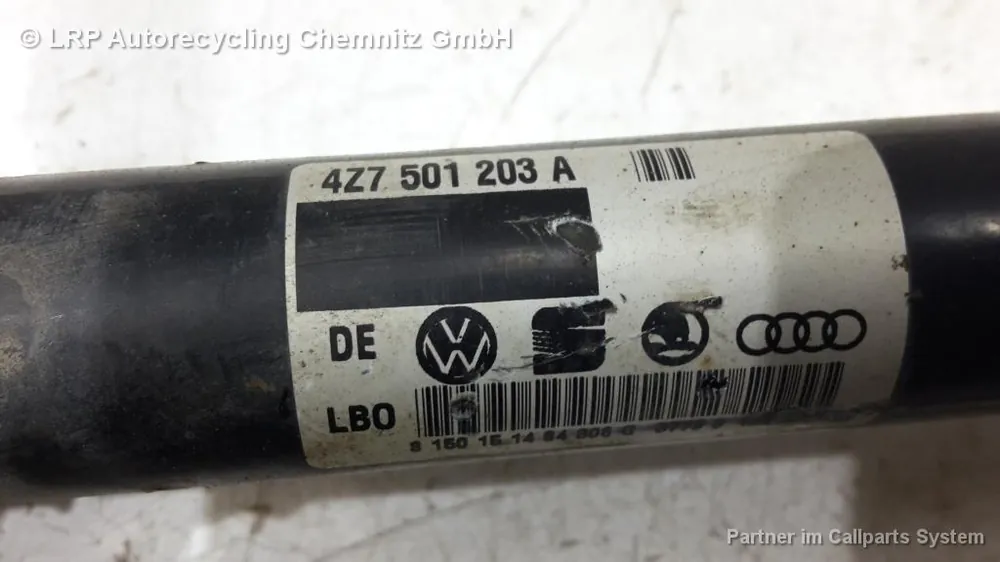 Abverkauf Fahrwerk und Antrieb gebraucht AUDI A6 (4BH) ALLROAD QUA Baujahr 2003