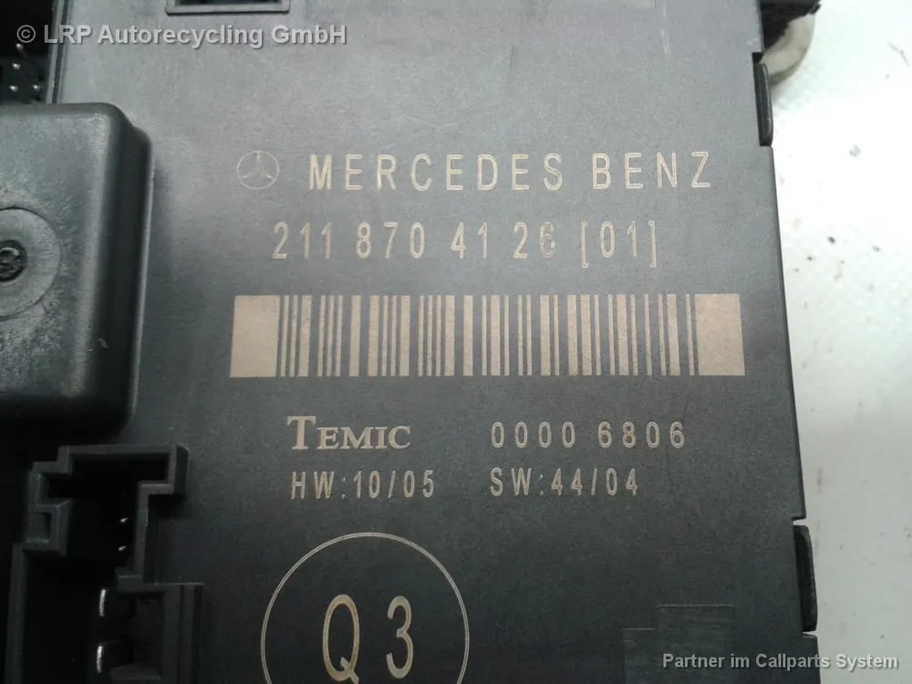 Reifen, Felgen, Räder gebraucht MERCEDES-BENZ E200-E63AMG T (S211) Baujahr 2006 Wochenendangebot