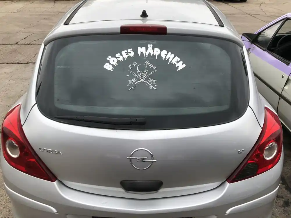 Heckklappe gebraucht OPEL CORSA D AB 10/06 Baujahr 2007 Garantierte Lieferung