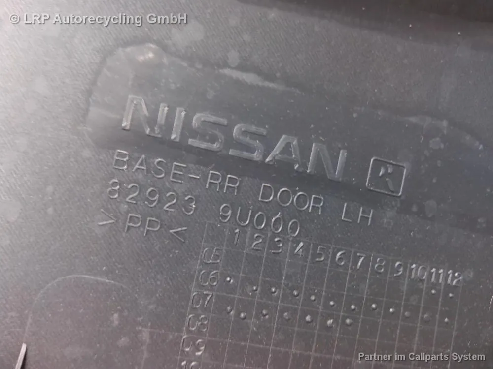 Knallerangebot Türen gebraucht NISSAN NOTE (E11E, 01/06-) Baujahr 2008